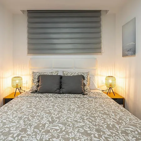 Cristianos - San Telmo Piscina Y Vistas Mar 1 Lejlighed *