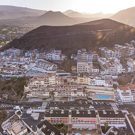 Cristianos - San Telmo Piscina Y Vistas Mar 1 Lejlighed *